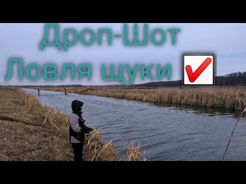 Видео: Дроп-Шот Даёт Результат! Ловля Щуки на Дроп-Шот.Рыбалка на малой речке.