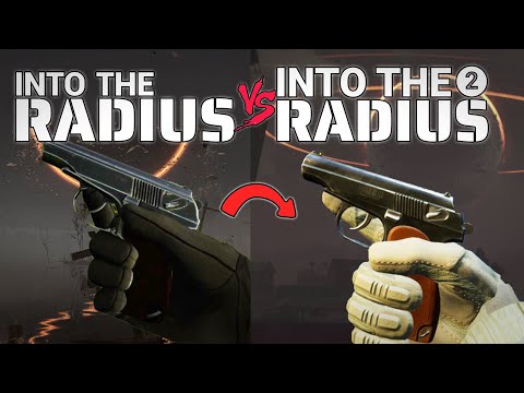 Видео: Сравнение Into The Radius 1 и Into The Radius 2