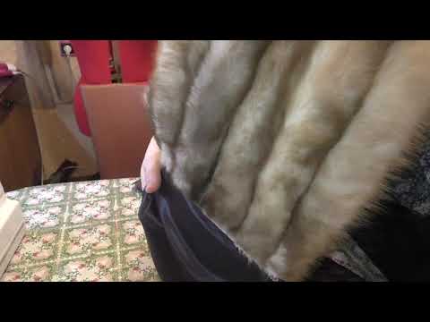 Видео: Как пришить подклад на капюшон/капюшон из куницы, завершающий этап.