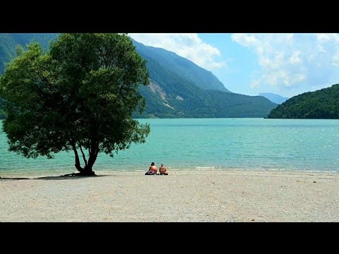Видео: Италия. Озеро Мольвено. Шикарные пейзажи. Ночевка рядом с замком.  #183#