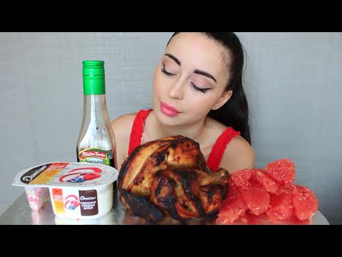 Видео: НИКУДА НЕ ХОЧЕТСЯ / Курица  Mukbang Ayka Emilly