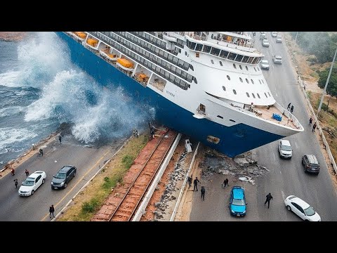 Видео: Самые Крупные Столкновения и Ошибки Кораблей, Снятые на Камеру