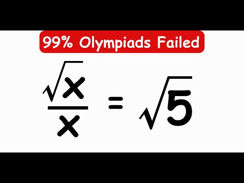 Видео: ОЛИМПИАДЫ В ГЕРМАНИИ || Как решить уравнение для t? || t = ? #математика