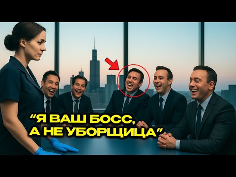Видео: Я мыла их полы 10 лет, а теперь призналась, что владею компанией и уволила генерального директора