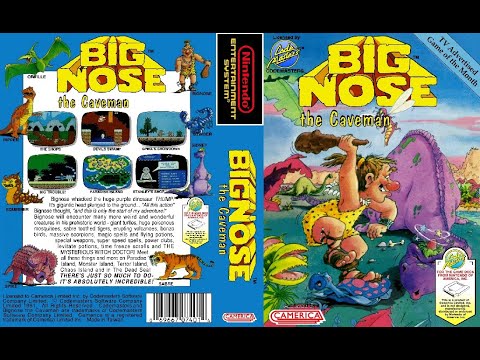 Видео: №2 Big Nose the Caveman (NES) Прохождение | Игра (Dendy, Nes, Famicom, 8 bit)