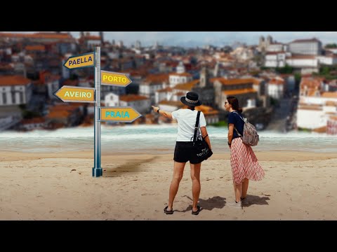 Видео: Порту и Авейру, Рецепт паэльи и Яблочный пляж