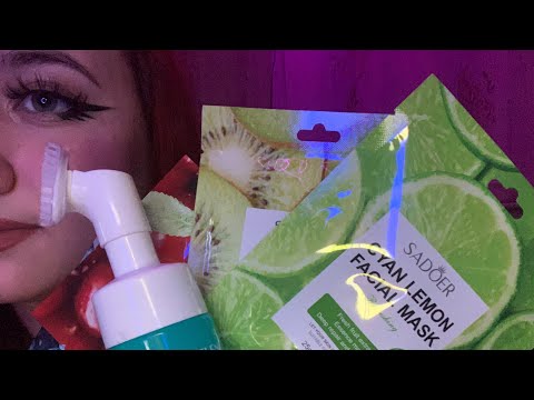 Видео: asmr/асмр уход за твоей кожей🩷💆‍♀️