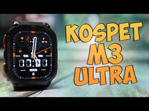 Видео: Kospet M3 Ultra Обзор защищенных армейских мужских смарт часов / переживут всё?