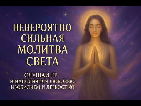 Видео: Молитва "Богородице Дево, радуйся..." | Повышает вибрации, наполняя потоком любви #пробуждениедуши 