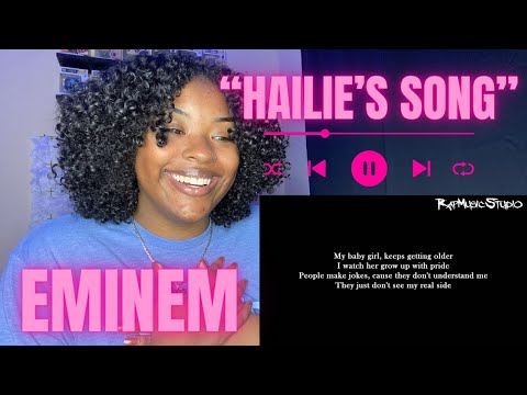 Видео: Впервые слышу «Песню Хейли» РЕАКЦИЯ Эминема | ОНА — ЕГО МИР!