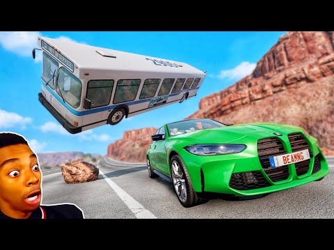 Видео: Смешные моменты с BMW M3 🤣 - [BeamNG.Drive]