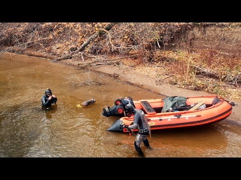 Видео: Подводная охота "СЮРПРИЗЫ САРАТОВА". Волга ,Осень, Октябрь 2019-2020. Щука, Судак ,Карась, Раки.