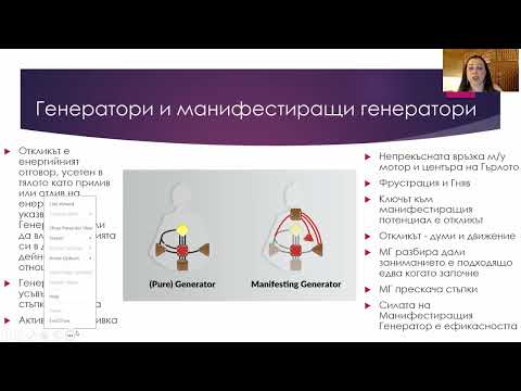 Видео: Манифестиращ генератор