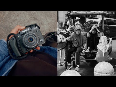 Видео: Уличная фотография в Индонезии с Fuji X-T5