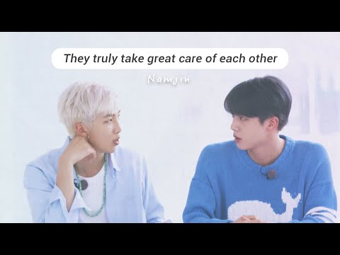 Видео: NAMJIN｜Как Сокджин и Намджун заботятся друг о друге 🤗