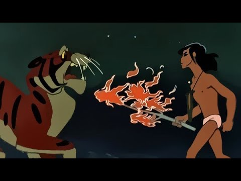 Видео: Тигр Шер Хан. Все моменты из Маугли. Союзмультфильм 1967-1971