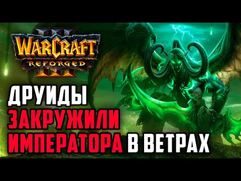 Видео: Друиды закружили Императора в ветрах: Happy (Ud) vs Kaho (Ne) Warcraft 3 Reforged