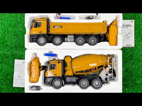 Видео: Распаковка Mobil RC Dumtruck Full alloy и Trucuk Molen Scania