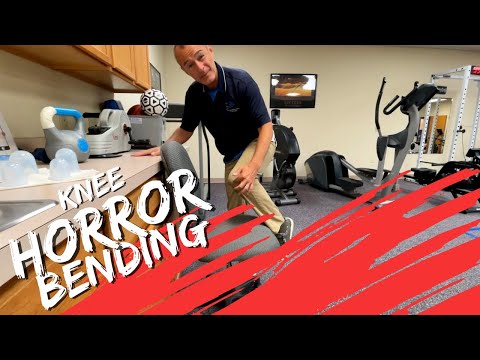 Видео: Вставание на колени и сгибание через 6 недель после замены коленного сустава