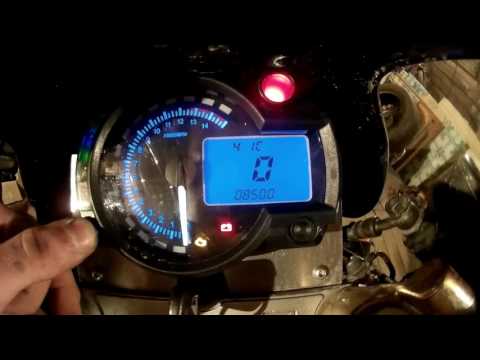 Видео: Программирование Koso RX2N (аналог) на Honda Bros 400
