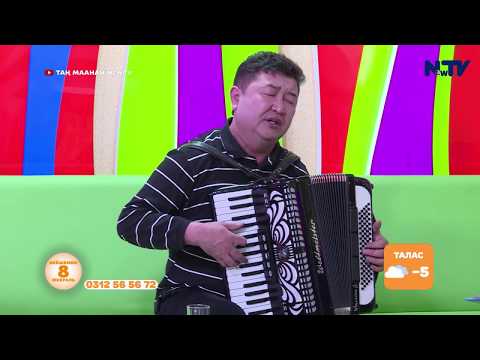 Видео: Абидин Темиров: "Аккордеонду 15 жыл окугам".\Таң маанай