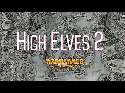 Видео: Обзор фракции Высших Эльфов High Elves из мира настольного Warhammer The Old World - часть 2