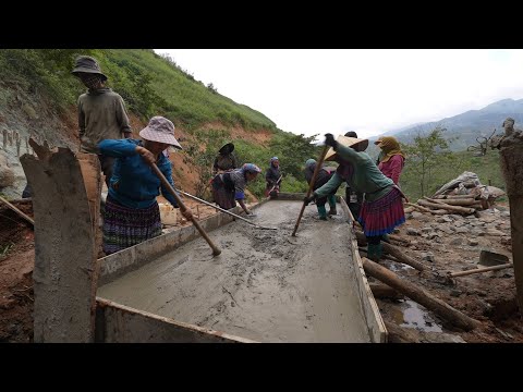 Видео: Мост Цандао (T126) | Быстрый прогресс в подготовке материалов для опалубки и заливке бетона на по...