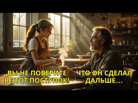 Видео: Она дала кофе нищему — и через день узнала страшный секрет