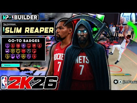 Видео: Я создал самую реалистичную сборку Кевина Дюранта «Слим Рипер» в NBA 2K26 *Созданную на весь год*