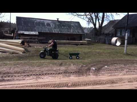 Видео: прицеп к ккузнечику