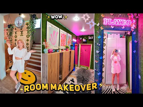 Видео: ЭКСТРЕМАЛЬНАЯ ПЕРЕДЕЛКА КОРИДОРА! *месяц ремонта* Комната y2k Pinterest / extreme room makeover 2023