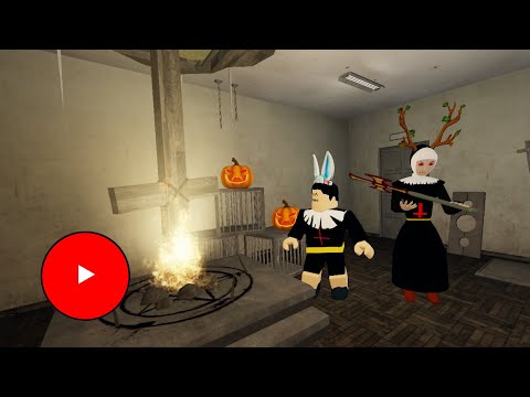 Видео: Evil Nun Roblox • Обнова с тыквами (Обзор)