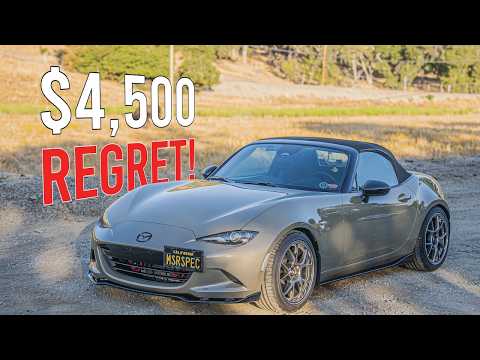 Видео: Я совершил ошибку на 4500 долларов | Mazda Miata Club ND3 (сборка OEM+)