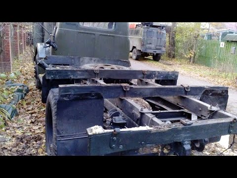 Видео: Сын выкупил у армии старый ГАЗ 51 и ВОССТАНОВИЛ его для отца. газон в идеале
