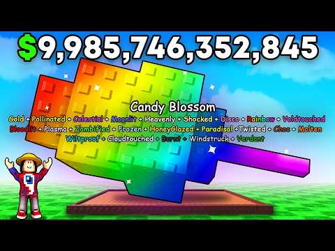 Видео: 😱Я вырастил ВСЕ МУТАЦИИ КЕНДИ БЛОССОМ в Grow a Garden в Роблокс!