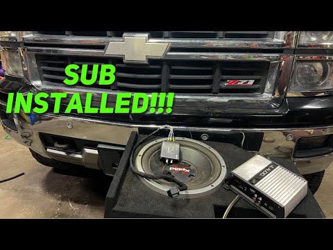 Видео: 2014-2019 CHEVY/GMC 1500 С BOSE, УСТАНОВКОЙ САБВУФЕРА!!!