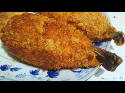 Видео: Картофельное пюре с курицей на косточке.