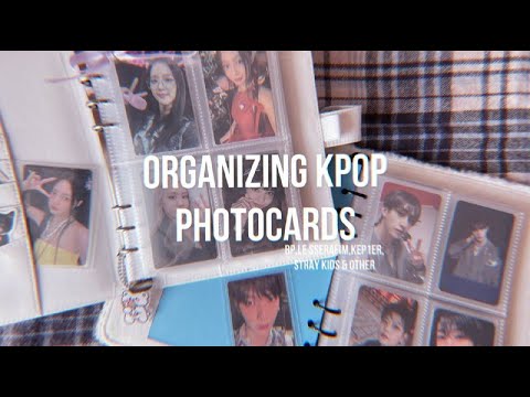 Видео: ≽^•⩊•^≼организация кпоп карт #1 BLACKPINK,LE SSERAFIM,KEP1ER,STRAY KIDS & other + моя история кпопа