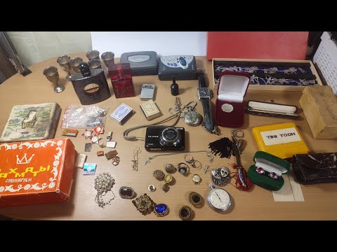 Видео: Покупки на барахолке,много интересного...