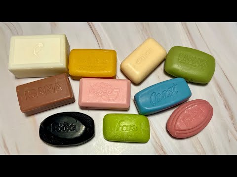 Видео: ASMR Soap/ cutting dry soap/ резка сухого мыла