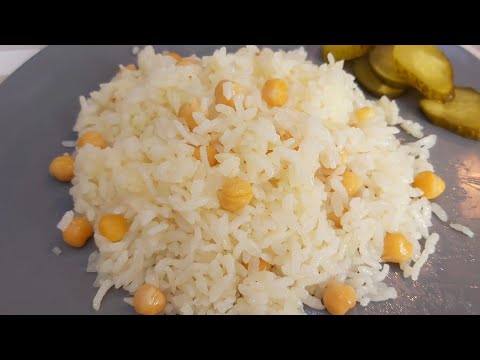 Видео: НОВЫЙ ГАРНИР из ТУРЦИИ! ВКУСНЕЙШИЙ, РАССЫПЧАТЫЙ Турецкий пилав ( рис  ) с нутом!  Турецкие рецепты