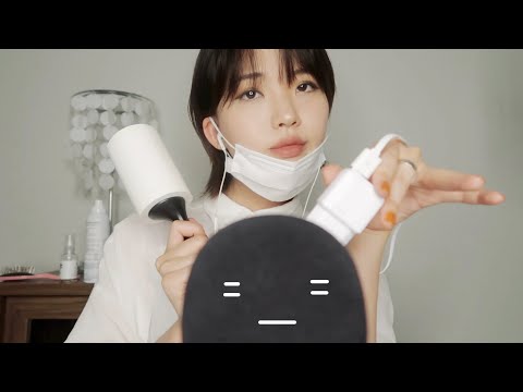 Видео: [Rus sub] Подлый и странный подделка волос ASMR