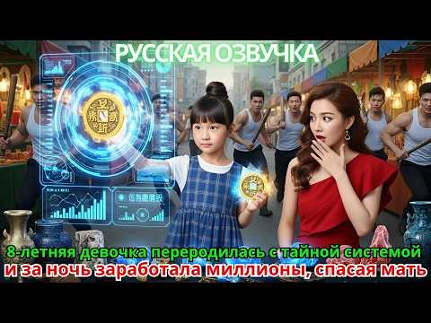 Видео: 8-летняя девочка переродилась с тайной системой и за ночь заработала миллионы, спасая мать!