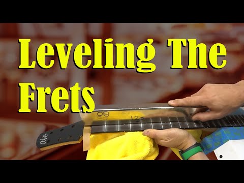 Видео: Часть 90: Выравниваем лады одним взмахом маркера!