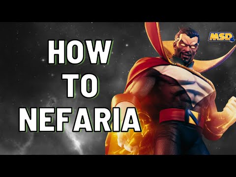 Видео: Как эффективно использовать графа Нефарию | Marvel: Битва чемпионов