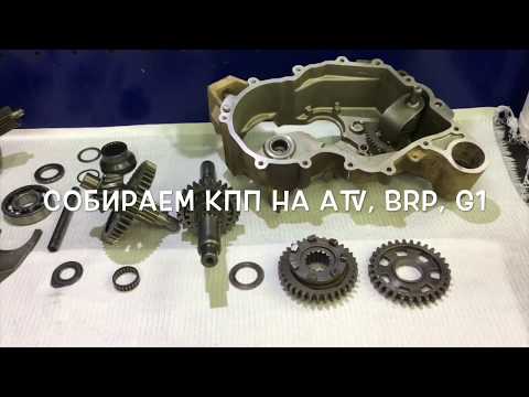 Видео: Собираем КПП на ATV, BRP, G1