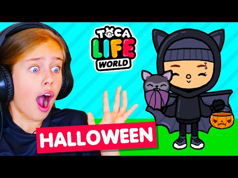 Видео: Обустройство комнаты к Хеллоуину в Тока Бока 🎃 Toka Life world