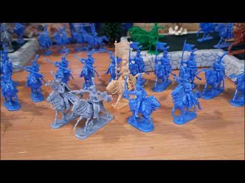 Видео: Солдатики 1/72. Гвардейские Уланы