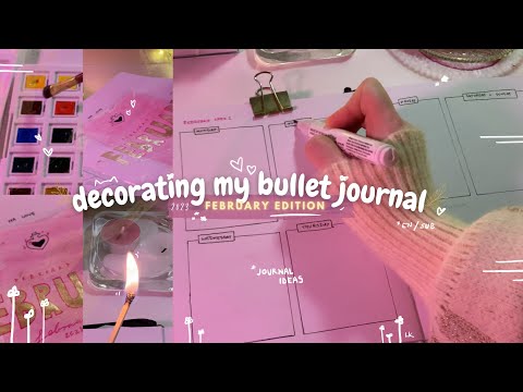 Видео: decorating my planner FEBRUARY edition 💗 | ОФОРМЛЕНИЕ и ЗАПОЛНЕНИЕ ежедневника на февраль 2023