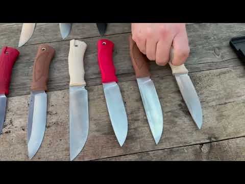 Видео: Ножи из сталей S390 и М398